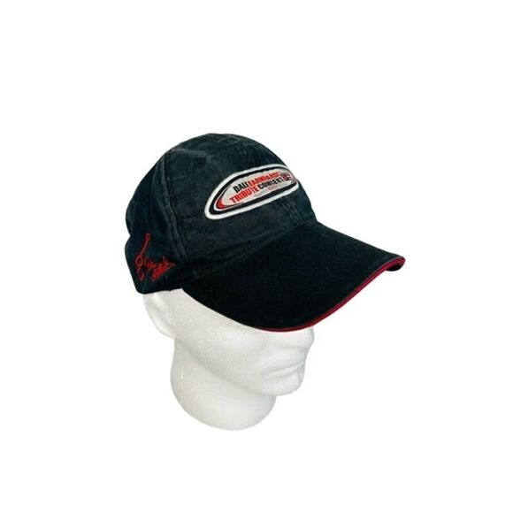 Dale Earnhardt Tribute Concert Hat Cap Adult Black June 28 2003 Nascar - Picture 2 of 8